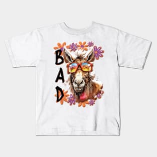 Bad Ass - Donkey pun Kids T-Shirt